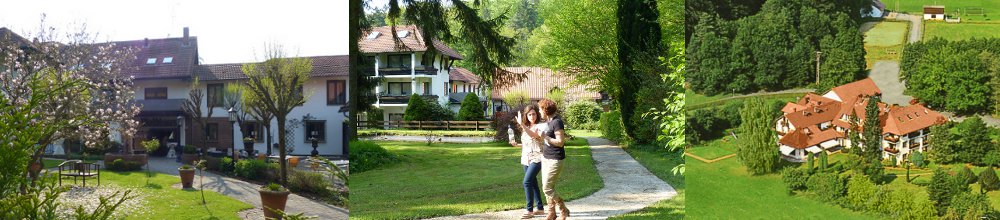 Zwei Teilnehmerin des Englischkurses geniesen Untrtrhaltung auf Englisch in wünderschönen deutschen Landschaft